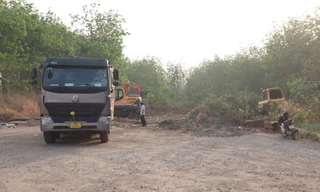 Một nông dân ở TP Đồng Xoài hiến gần 5.000m2 đất để làm đường