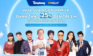 San sẻ yêu thương trên từng đơn sữa ngon VPMilk