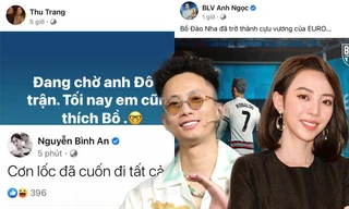 Dàn sao đoán Bồ Đào Nha thắng nhưng 'rất tiếc đã nhầm', HLV Rap Việt dự đúng kết quả 