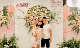 Thủy Tiên vui vẻ đón sinh nhật bên Công Vinh sau ồn ào từ thiện