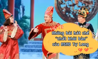 Những ca khúc nhạc chế Táo Quân 'chất khỏi bàn' của NSND Tự Long