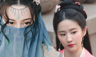 Tạo hình đẹp kinh diễm của Địch Lệ Nhiệt Ba và Lưu Diệc Phi trong phim cổ trang mới