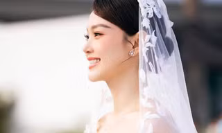 Chồng ca sĩ Minh Hằng lộ diện, Diệu Nhi bắt được hoa cưới