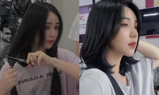 Quỳnh Kool tự cắt phăng mái tóc dài cho vai diễn mới