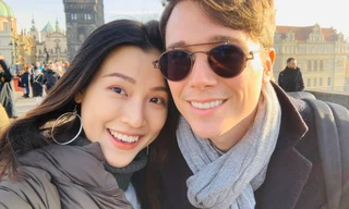 Á hậu Hoàng Oanh xác nhận ly hôn chồng Tây: 'Tôi đã cố gắng hết lòng, hết sức mình'