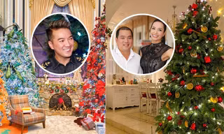 Nhà sao Việt ngợp sắc màu Noel: Đàm Vĩnh Hưng, Thúy Hạnh chi khủng mua đồ trang trí