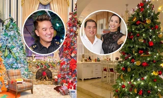 Nhà sao Việt ngợp sắc màu Noel: Đàm Vĩnh Hưng, Thúy Hạnh chi khủng mua đồ trang trí