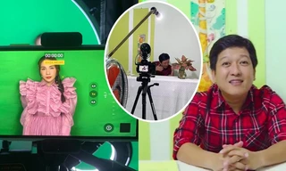 Chuyện ghi hình ở nhà mùa dịch: Trường Giang kiêm đủ vai trò, Khả Như khiến ekip xúc động 