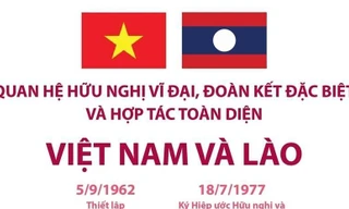 Tình hữu nghị vĩ đại, đoàn kết đặc biệt, hợp tác toàn diện Việt-Lào