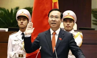 Hình ảnh Chủ tịch nước Võ Văn Thưởng tuyên thệ nhậm chức