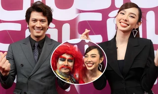 Hoa hậu Thùy Tiên cùng 'đại úy Hải Triều' Hà Việt Dũng 'xông đất' Ơn Giời Cậu Đây Rồi