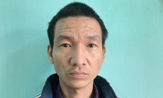 Đồng Văn Tiền tại cơ quan điều tra. Ảnh: Công an cung cấp