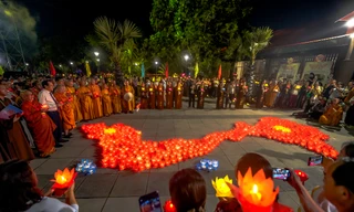 Hình ảnh ấn tượng tại đại lễ Phật đản Vesak