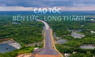 Toàn cảnh tuyến cao tốc Bến Lức-Long Thành sau khi được 'giải cứu'