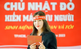 Ngày hội Chủ nhật Đỏ thu hút đông đảo bạn trẻ tham gia hiến máu