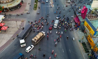 Cận cảnh nút giao ngã tư trở thành 'điểm đen' chết người ở Long An