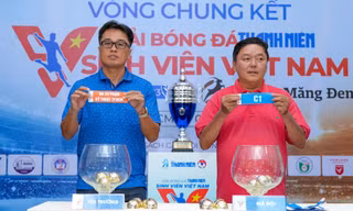  Vòng chung kết giải bóng đá Thanh Niên Sinh viên Việt Nam đã xác định cặp đấu
