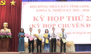 Long An bầu bổ sung nhiều vị trí lãnh đạo