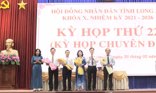 Long An bầu bổ sung nhiều vị trí lãnh đạo