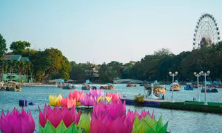 Du xuân ở công viên lớn nhất TPHCM