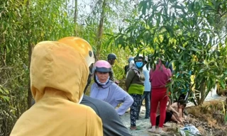 Phát hiện một thi thể nữ giới có nhiều vết thương dưới cống thoát nước ở Long An