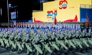 38 khối Quân đội, Công an lần đầu hợp luyện diễu binh ở TPHCM