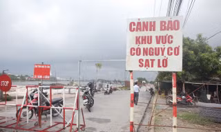 Long An khẩn trương khắc phục điểm sụt lún ở Đường tỉnh 826C kết nối TPHCM