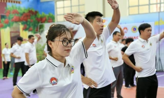TPHCM huấn luyện Vovinam cho...giáo viên