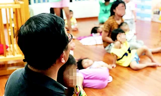 Hiện nay, tất cả người nhiễm HIV đều được hỗ trợ mua thẻ BHYT, trong đó có trẻ em từ 6 đến 16 tuổi. Ảnh: T.L