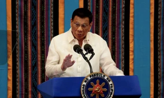 Tổng thống Philippines Rodrigo Duterte. (Ảnh: Reuters)