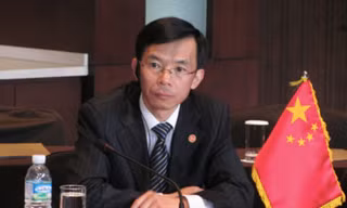 Đại sứ Trung Quốc tại Pháp Lu Shaye. (Ảnh: China Daily)