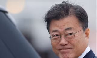 Tổng thống Hàn Quốc Moon Jae-in. (Ảnh: Reuters)
