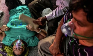 Tình hình dịch COVID-19 ở Ấn Độ đang diễn biến nghiêm trọng. (Ảnh: NYT)