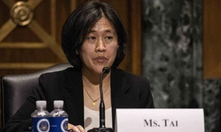 Đại diện thương mại Mỹ Katherine Tai. (Ảnh: TNS)