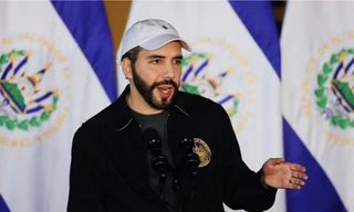 Tổng thống El Salvador Nayib Bukele. (Ảnh: Reuters)