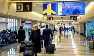 Trong sân bay Philadelphia hồi tháng 3. (Ảnh: Inquirer)