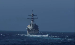 Tàu khu trục tên lửa USS Chafee của Mỹ. (Ảnh: US Navy)