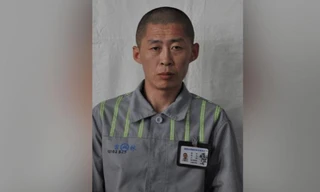 Chân dung tù nhân Zhu Xianjian bị cảnh sát Trung Quốc truy nã. (Ảnh: Global Times)