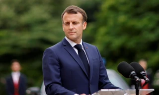 Tổng thống Pháp Emmanuel Macron. (Ảnh: Reuters)