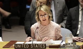 Đại sứ Mỹ tại Liên Hợp quốc Kelly Craft. (Ảnh: AP)