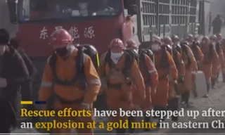 Đội cứu hộ đang khẩn trương thực hiện các biện pháp giải cứu nhóm thợ mỏ mắc kẹt hơn 1 tuần