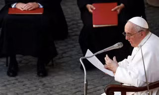 Giáo hoàng Francis. (Ảnh: Reuters)