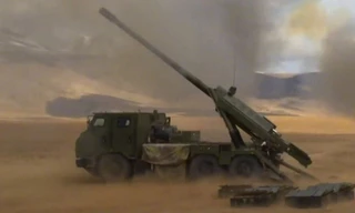 Pháo tự hành PCL-181 của quân đội Trung Quốc (Ảnh: PLA)