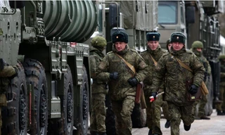 Mỹ cho rằng việc Nga tăng cường binh lính ở biên giới là để chuẩn bị cho một cuộc tấn công Ukraine. (Ảnh: Getty)