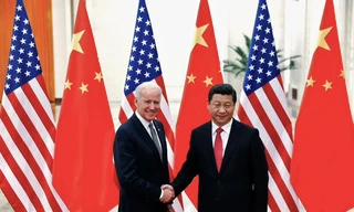 Ông Biden và ông Tập trong cuộc gặp năm 2013. (Ảnh: Reuters)