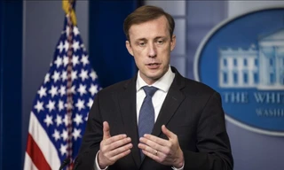 Cố vấn an ninh quốc gia Mỹ Jake Sullivan. (Ảnh: AP)