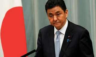 Bộ trưởng Quốc phòng Nhật Nobuo Kishi. (Ảnh: Reuters)