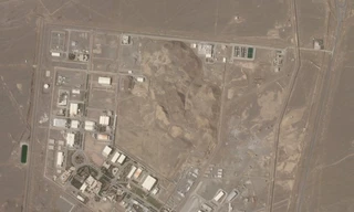 Hình ảnh vệ tinh tại cơ sở hạt nhân Natanz của Iran. (Ảnh: Planet Labs)