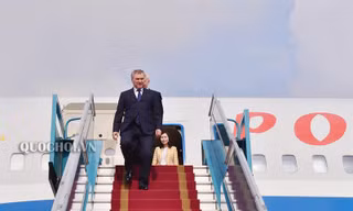 Ngài Vyacheslav Viktorovich Volodin, Chủ tịch Duma Quốc gia dẫn đầu Đoàn đại biểu cấp cao Duma Quốc gia, Quốc hội Liên bang, Liên bang Nga thăm chính thức Việt Nam.