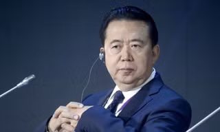 Ông Mạnh Hoành Vĩ. (Nguồn: mirror.co.uk)